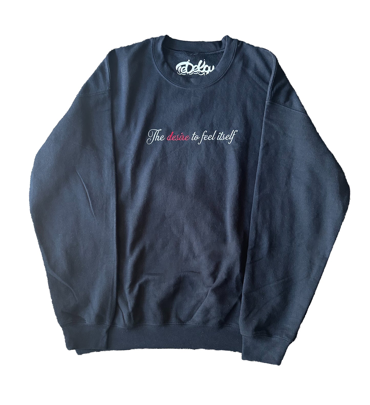 Desire Embroidered Sweatshirt