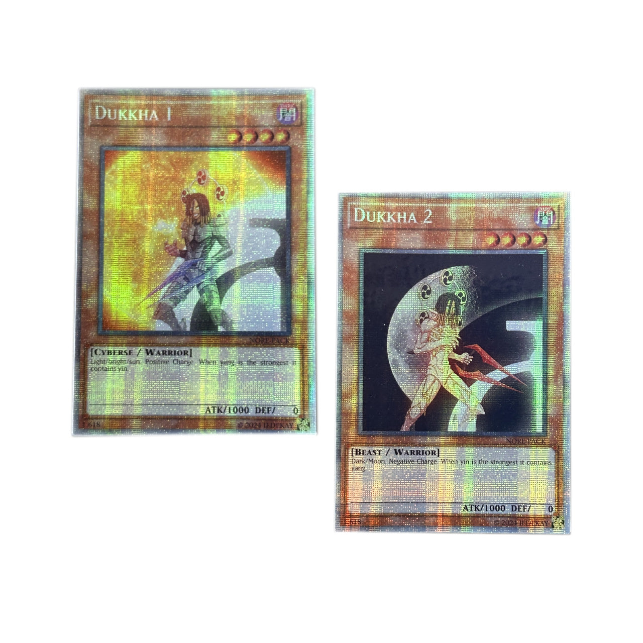 1st Edition Collectible Cujo Yugioh cards - Dukkha 2 pck iedekay 1st Edition Collectible Cujo Yugioh cards - Dukkha 2 pck iedekay
